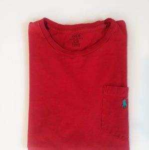 Red Polo Ralph Lauren Shortsleeve Tee